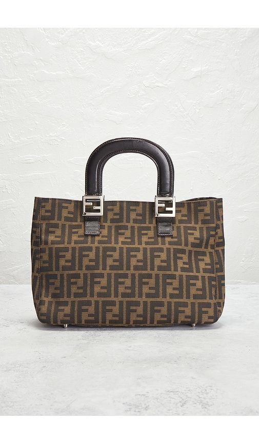 Fendi Zucca Handbag in - FWRD Renew - Modalova