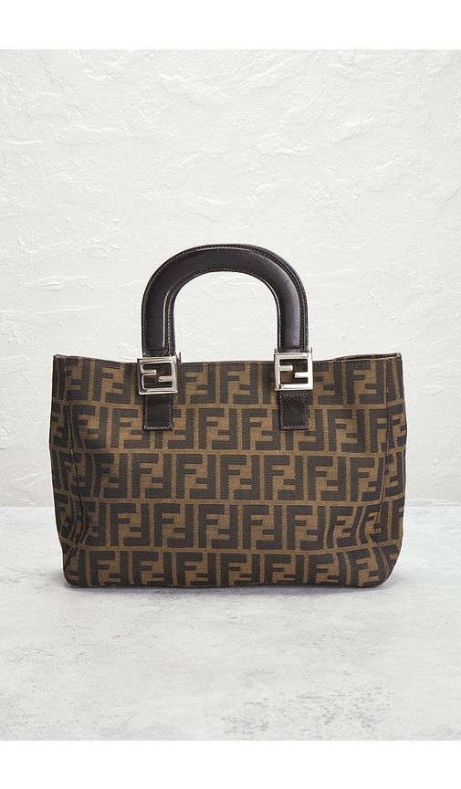 Fendi Zucca Handbag in - FWRD Renew - Modalova