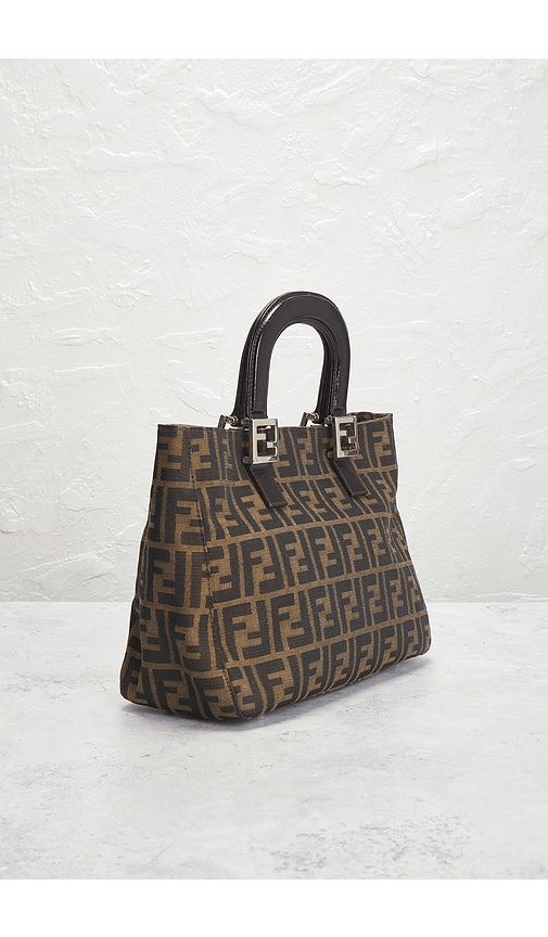 Fendi Zucca Handbag in - FWRD Renew - Modalova
