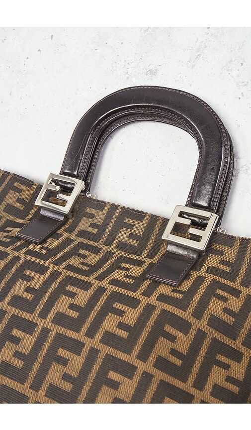 Fendi Zucca Handbag in - FWRD Renew - Modalova