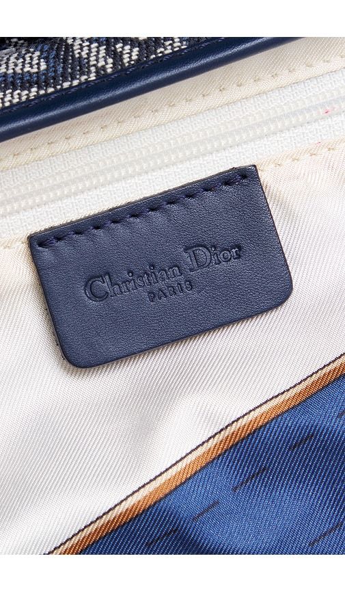 Dior Trotter Oblique Saddle Bag in - FWRD Renew - Modalova