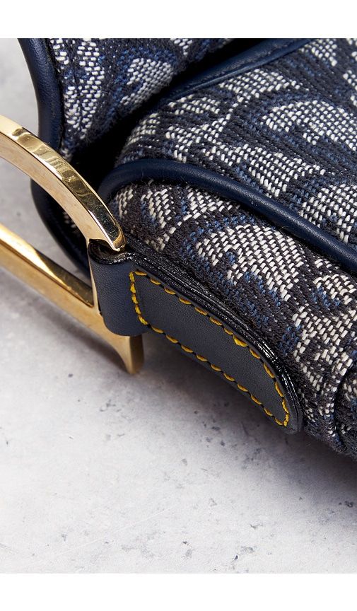 Dior Trotter Oblique Saddle Bag in - FWRD Renew - Modalova