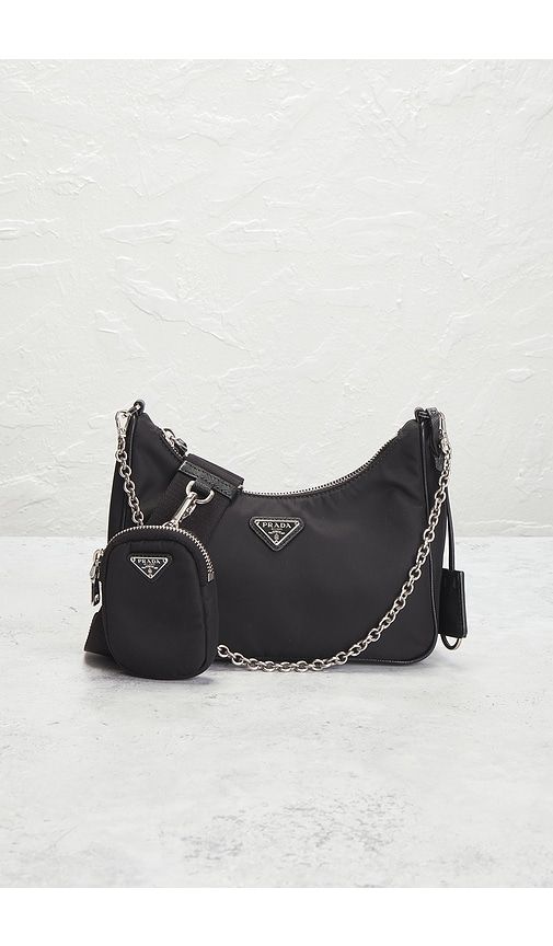 Prada Re-Edition 2005 Re-Nylon Shoulder Bag in - FWRD Renew - Modalova