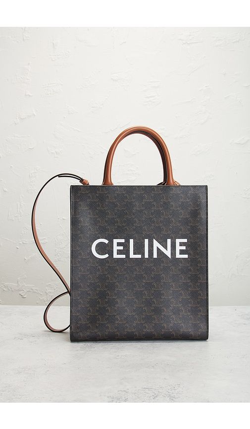 Celine Triomphe Vertical Cabas Tote Bag in - FWRD Renew - Modalova