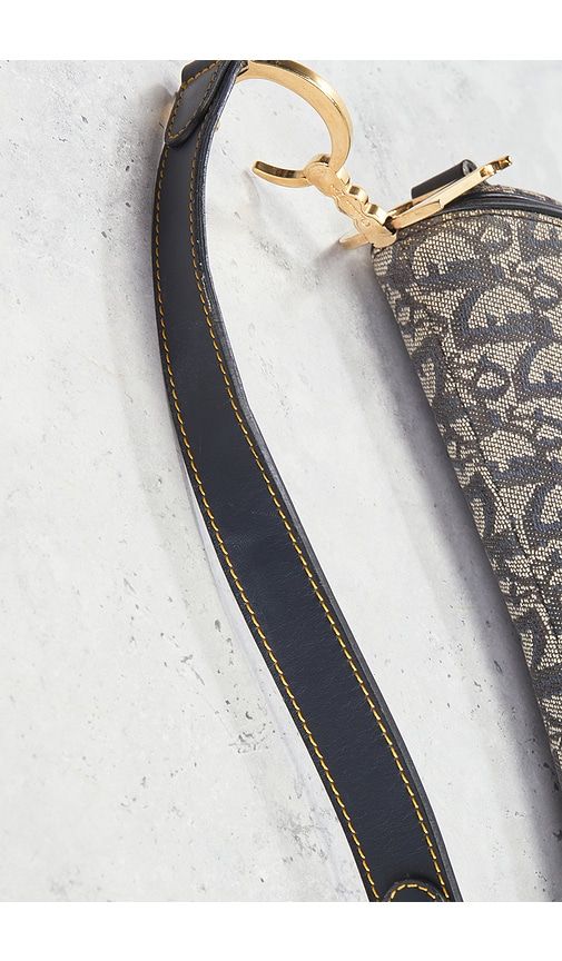 Dior Trotter Oblique Saddle Bag in - FWRD Renew - Modalova