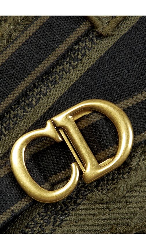 Dior Embroidered Camouflage Saddle Belt Bag in - FWRD Renew - Modalova