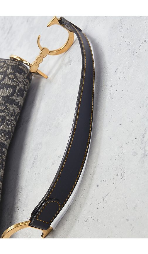 Dior Trotter Oblique Saddle Bag in - FWRD Renew - Modalova
