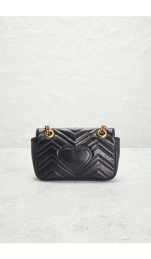 Gucci Mini GG Marmont Shoulder Bag in - FWRD Renew - Modalova