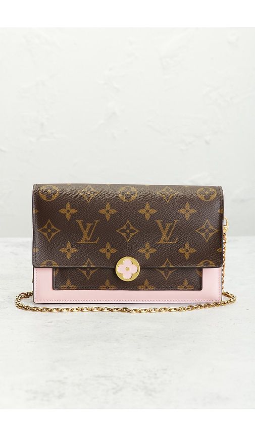 Louis Vuitton Monogram Flore Wallet On Chain in ,Pink - FWRD Renew - Modalova