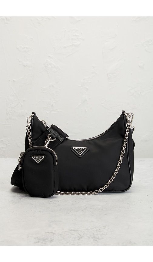 Prada Re-Edition 2005 Re-Nylon Shoulder Bag in - FWRD Renew - Modalova