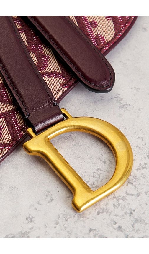 Dior Trotter Oblique Saddle Belt Bag in - FWRD Renew - Modalova