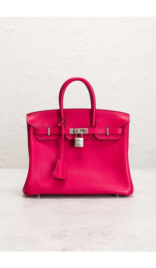 Hermes Swift Birkin 25 Handbag in Pink - FWRD Renew - Modalova