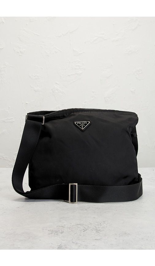 Prada Tessuto Flat Messenger Bag in - FWRD Renew - Modalova