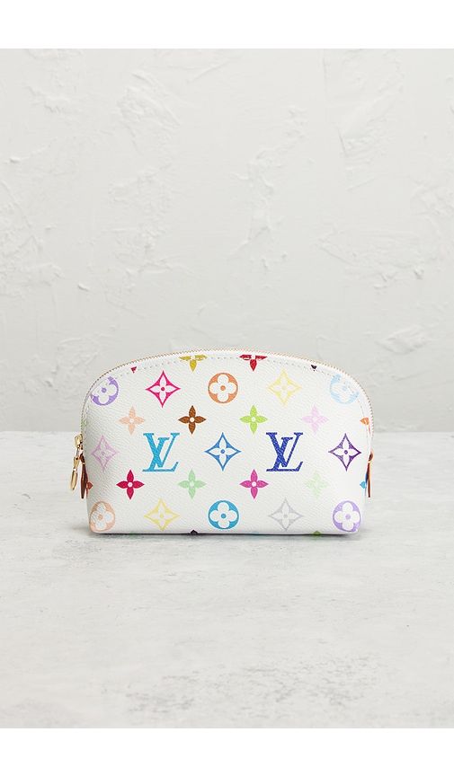 Louis Vuitton X Takashi Murakami Monogram Cosmetic PM Pouch in - FWRD Renew - Modalova