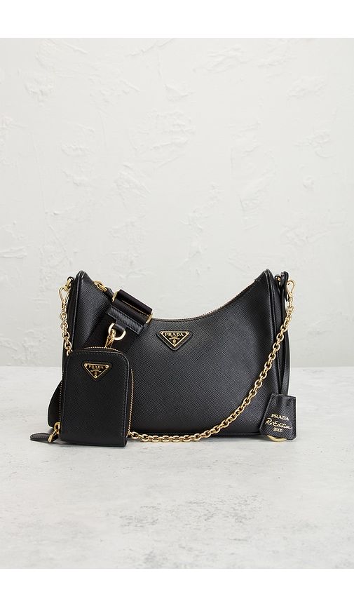 Prada Saffiano Re-Edition 2005 Shoulder Bag in - FWRD Renew - Modalova