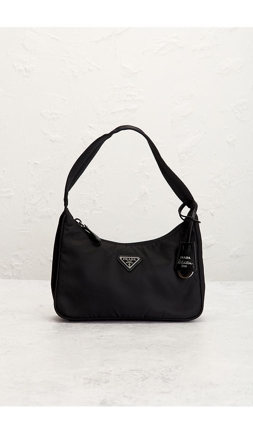 Prada Mini Re-Edition 2000 Re-Nylon Shoulder Bag in - FWRD Renew - Modalova