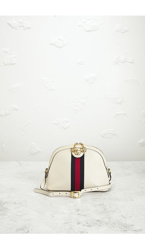 Gucci Ophidia Shoulder Bag in Ivory - FWRD Renew - Modalova