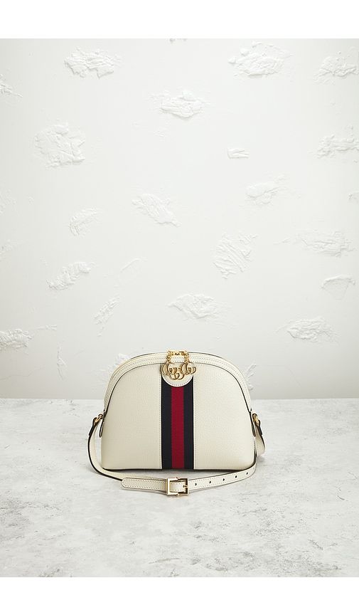 Gucci Ophidia Shoulder Bag in Cream - FWRD Renew - Modalova