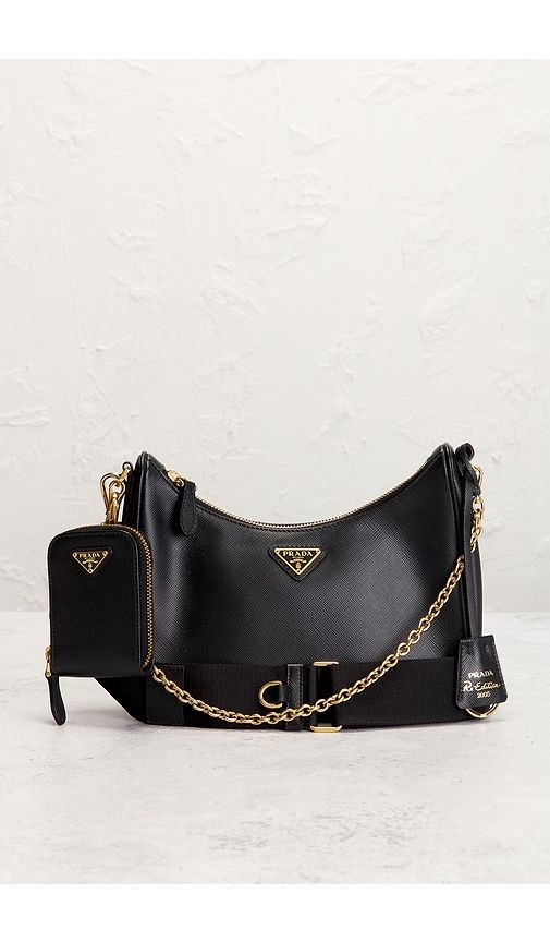 Prada Saffiano Re-Edition 2005 Shoulder Bag in - FWRD Renew - Modalova