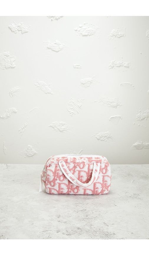Dior Oblique Terry Boston Bag in - FWRD Renew - Modalova