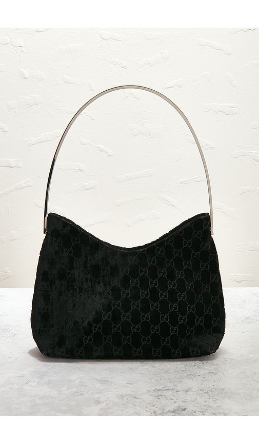 Gucci Suede Hobo Bag in - FWRD Renew - Modalova