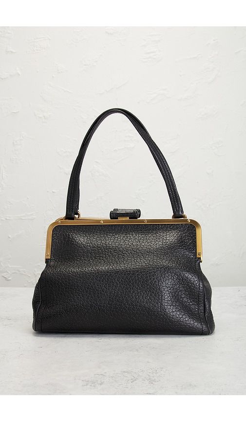 Prada Berlino Cerniera Frame Shoulder Bag in - FWRD Renew - Modalova