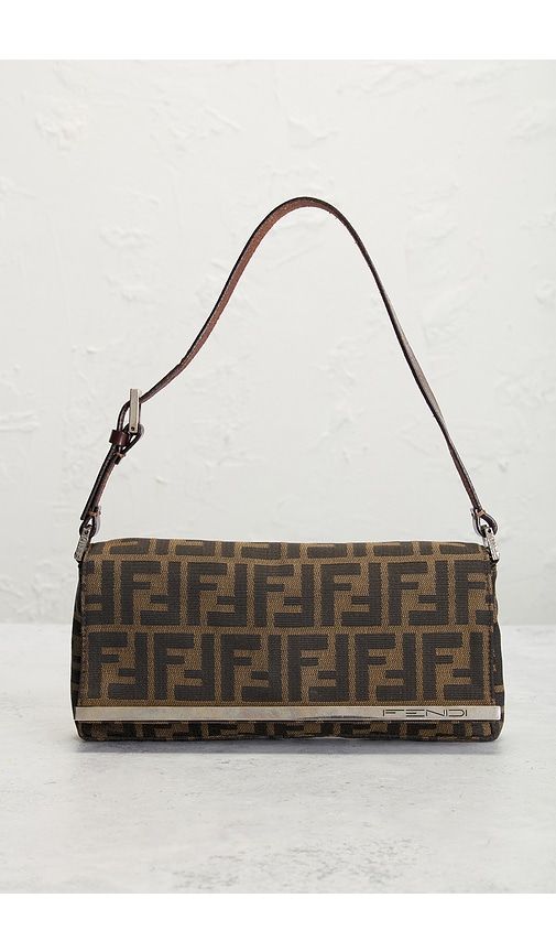 Fendi Zucca Shoulder Bag in - FWRD Renew - Modalova