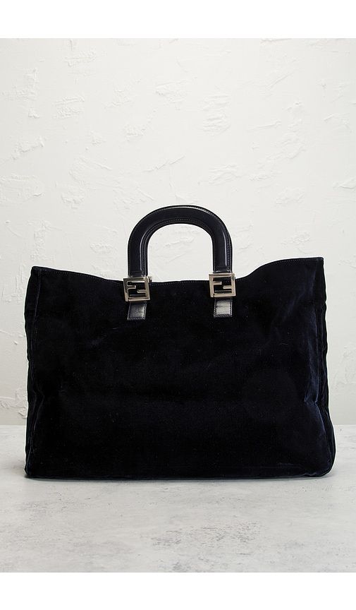 FWRD Renew Fendi Handbag in Navy - FWRD Renew - Modalova