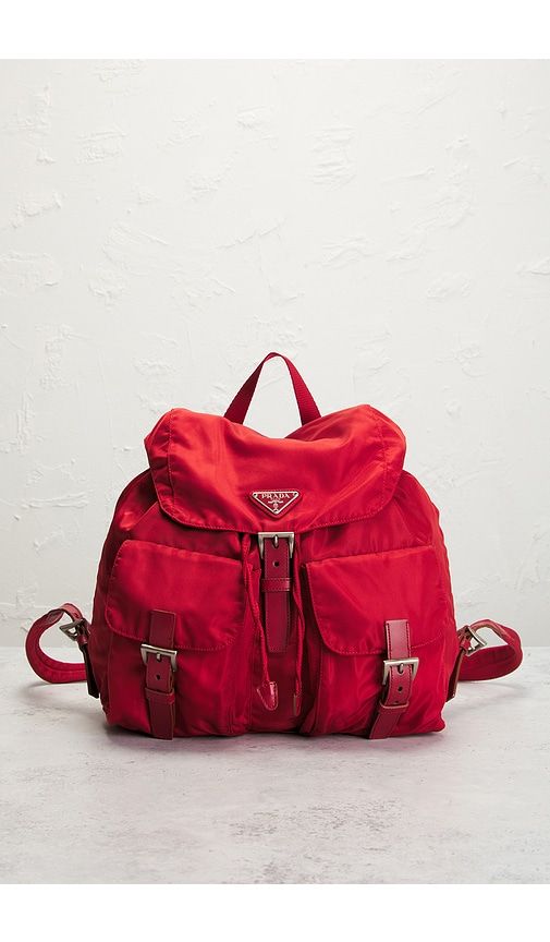 Prada Tessuto Backpack in - FWRD Renew - Modalova