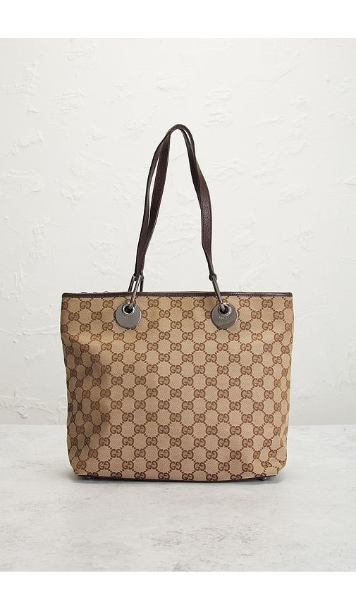 Gucci Eclipse Tote Bag in Brown - FWRD Renew - Modalova