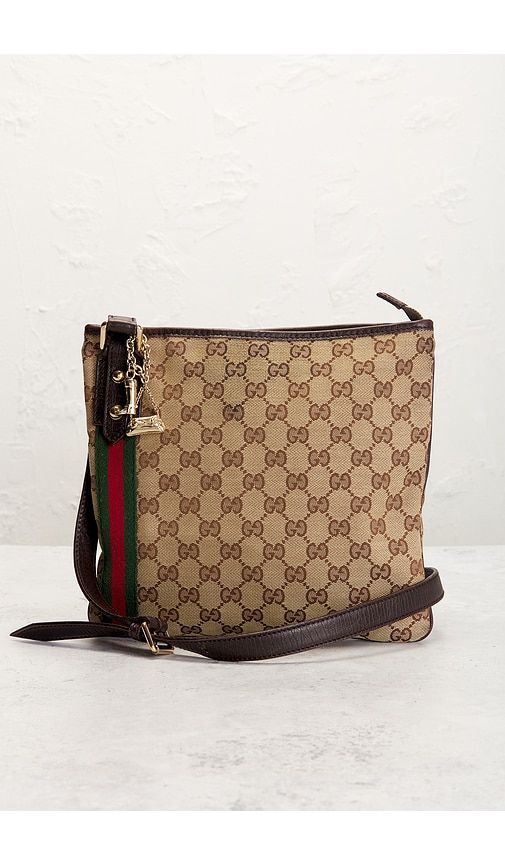 Gucci Jolicoeur Flat Messenger Bag in - FWRD Renew - Modalova