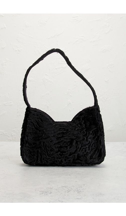 Prada Astrakhan Fur Shoulder Bag in - FWRD Renew - Modalova