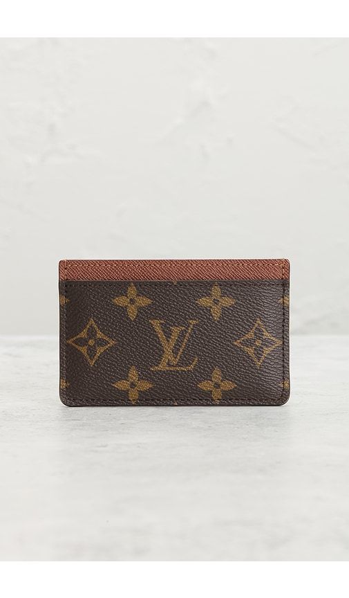Louis Vuitton Monogram Neo Card Holder in Brown - FWRD Renew - Modalova