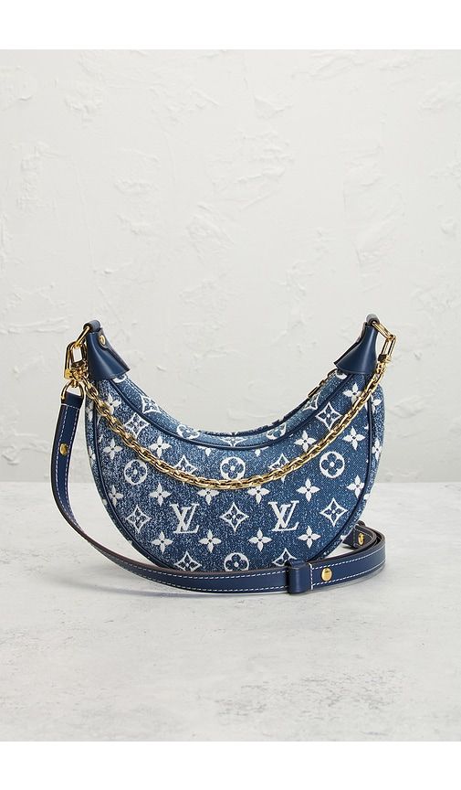 Louis Vuitton Monogram Denim Loop Shoulder Bag in - FWRD Renew - Modalova