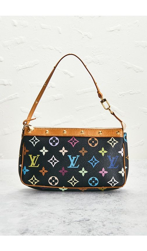 Louis Vuitton Monogram Pochette Accessoires Shoulder Bag in Black - FWRD Renew - Modalova