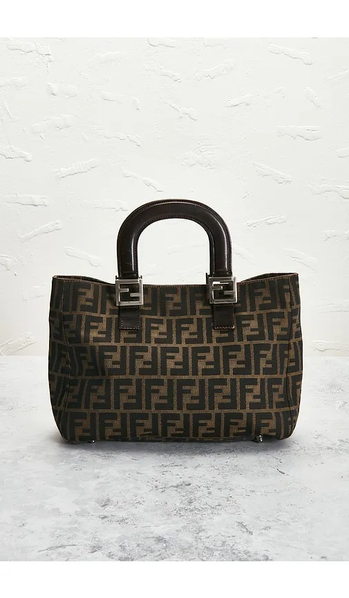 Fendi Zucca Handbag in - FWRD Renew - Modalova