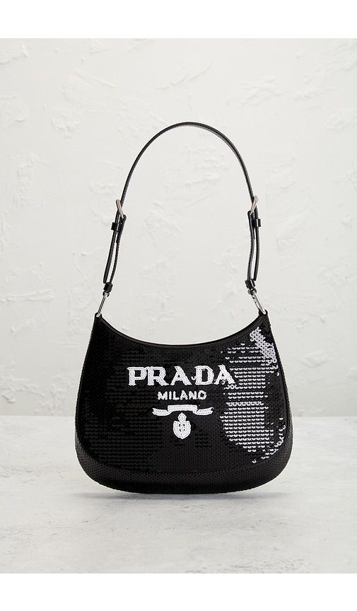Prada Sequin Paillettes Cleo Shoulder Bag in - FWRD Renew - Modalova