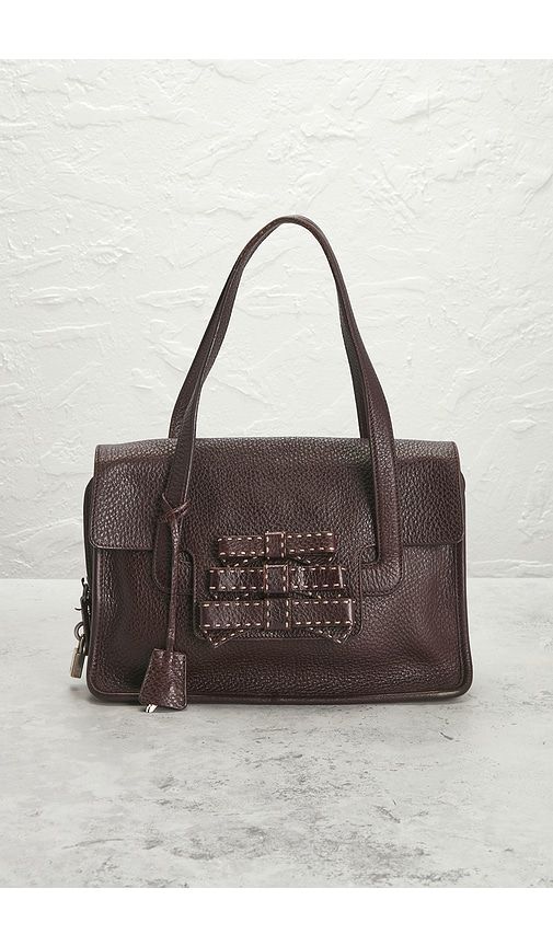 Prada Stitch Ribbon Handbag in - FWRD Renew - Modalova