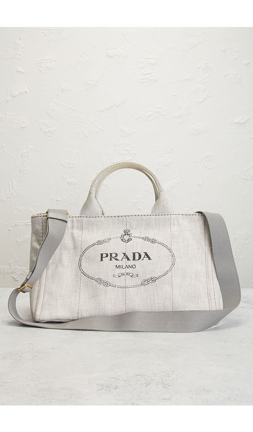 Prada Canapa Tote Bag in - FWRD Renew - Modalova