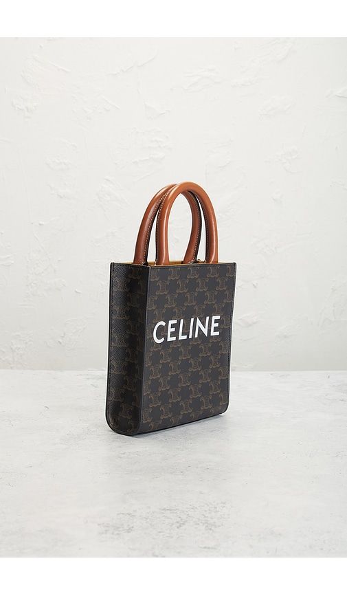 Celine Vertical Cabas Mini Tote Bag in - FWRD Renew - Modalova