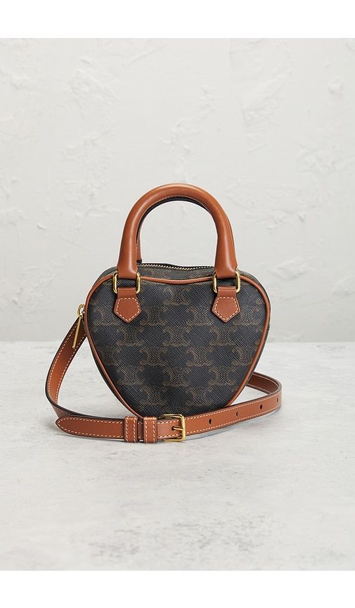 Celine Triomphe Heart Handbag in - FWRD Renew - Modalova