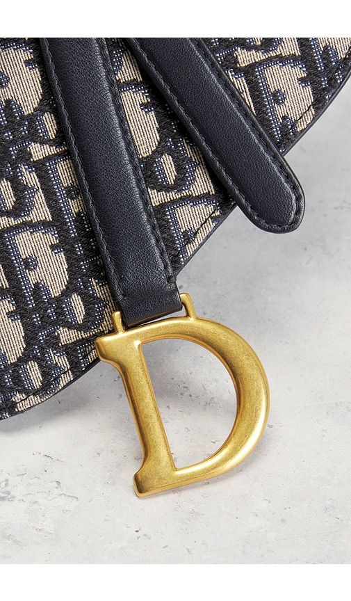 Dior Trotter Oblique Saddle Belt Bag in - FWRD Renew - Modalova