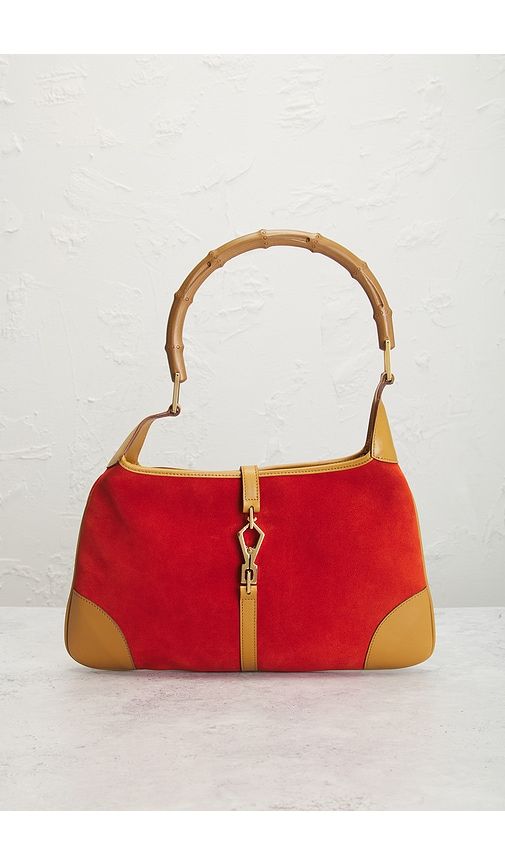 Gucci Bambo Jackie Shoulder Bag in - FWRD Renew - Modalova