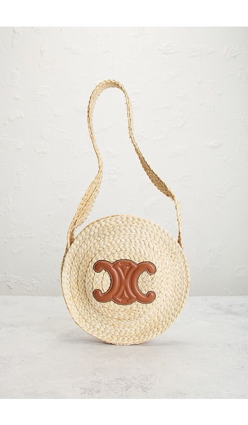 Celine Small Panier Round Shoulder Bag in - FWRD Renew - Modalova