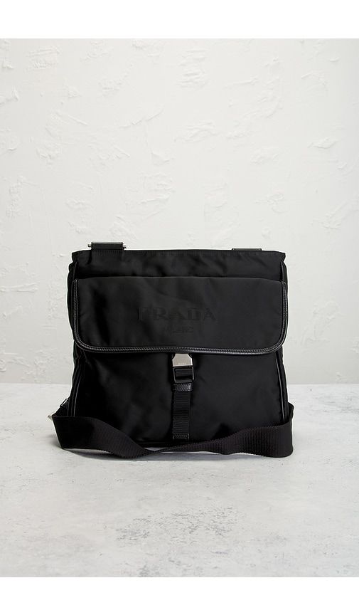 Prada Tessuto Messenger Bag in - FWRD Renew - Modalova
