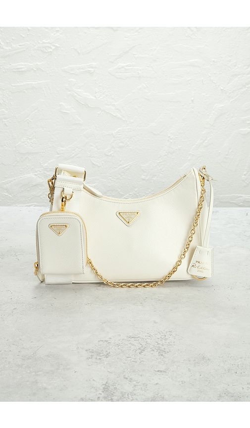 Prada Saffiano Re-Edition 2005 Shoulder Bag in - FWRD Renew - Modalova