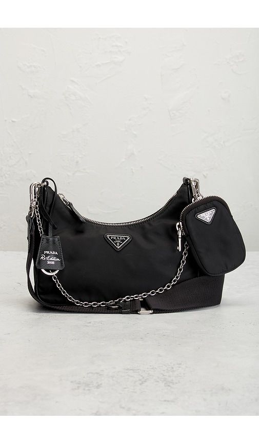 Prada Re-Edition 2005 Re-Nylon Shoulder Bag in - FWRD Renew - Modalova