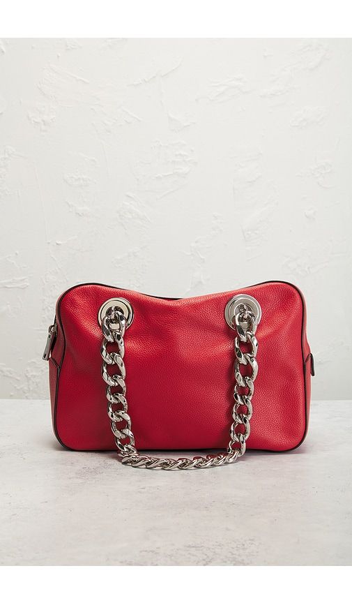 Prada Vitello Daino Shoulder Bag in - FWRD Renew - Modalova