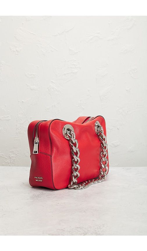 Prada Vitello Daino Shoulder Bag in - FWRD Renew - Modalova