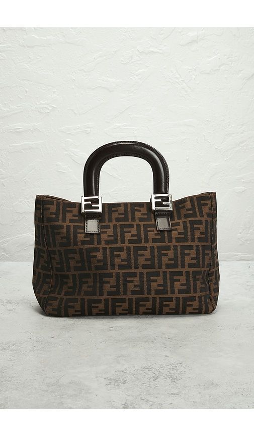 Fendi Zucca Handbag in - FWRD Renew - Modalova